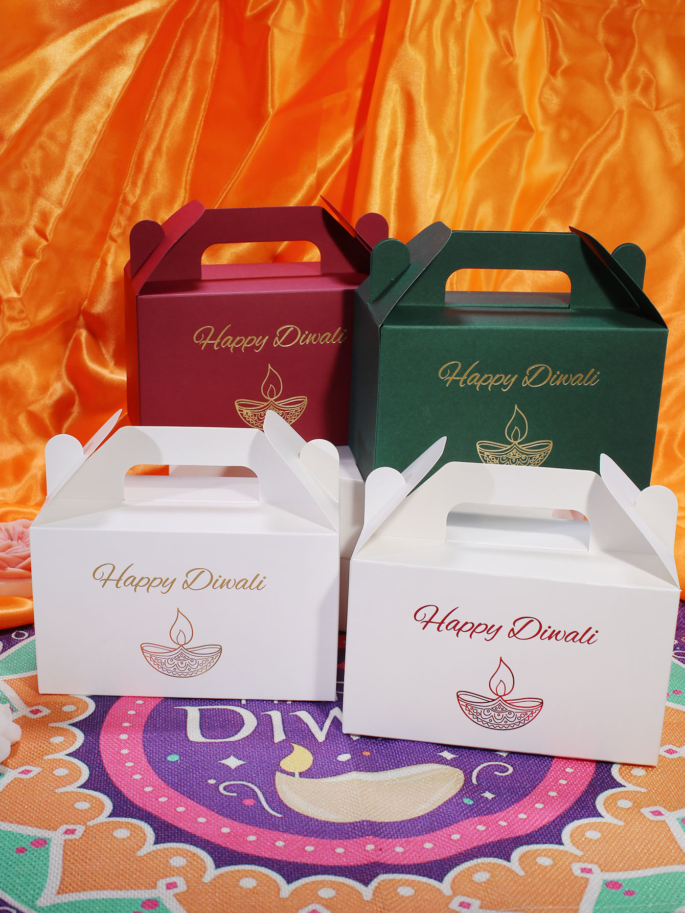 Home Decor Indonesia - Diwali-Party-Geschenkbox, Diwali-Geschenkbox, dekorative Verpackungsbox, dekorative Geschenkbox
