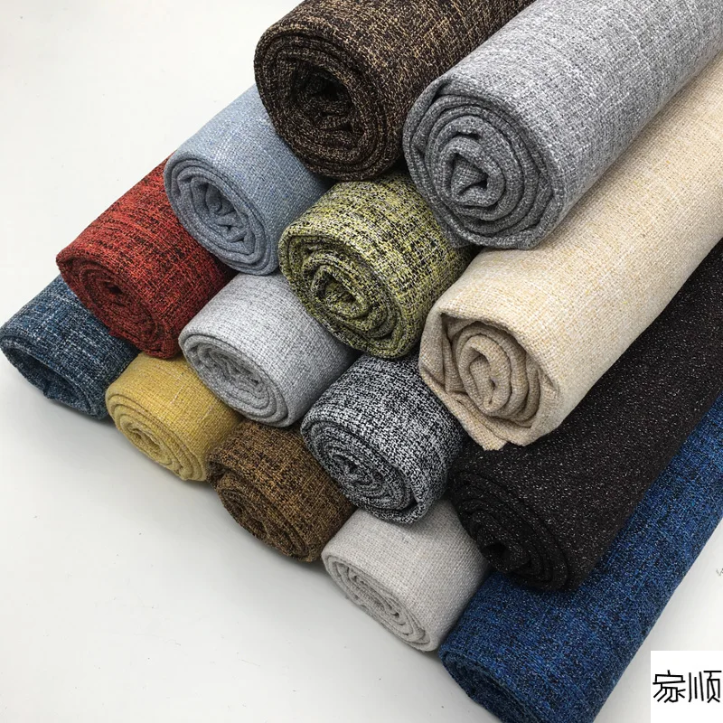 Linen Table Runner - Verdickter Baumwoll-Leinen-Stoff, Polsterung am Meter für