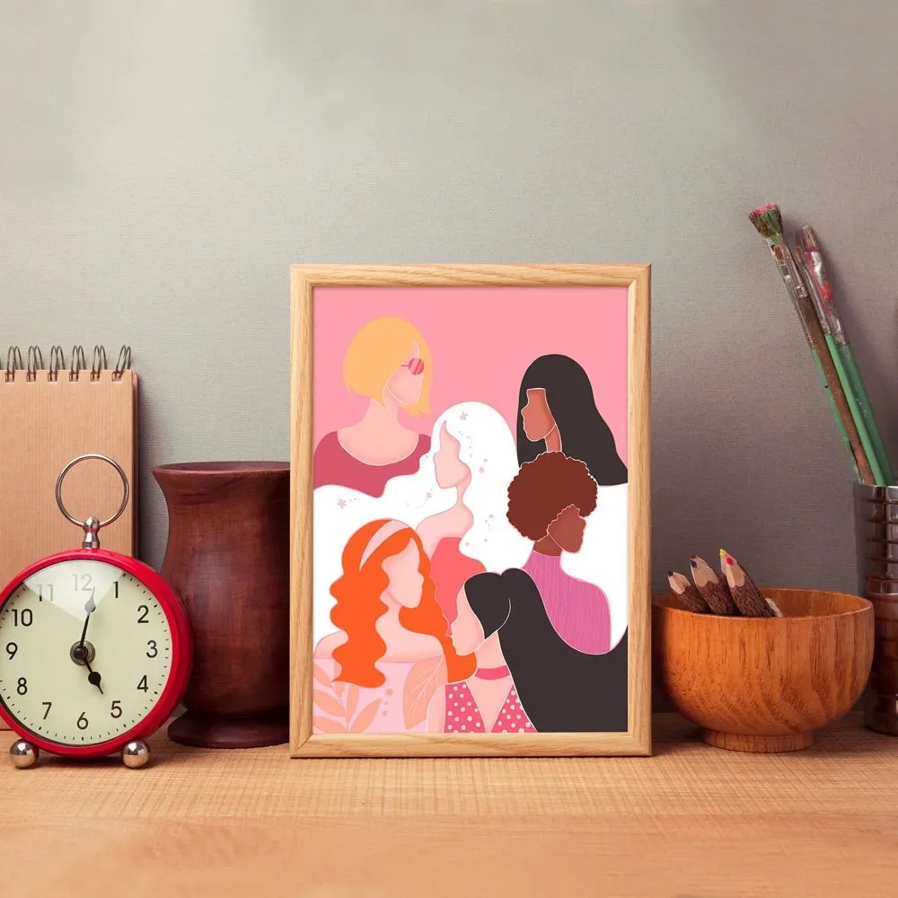 Abstrakte feministische Farbe  – Home Decor Y2K Bewertung und Preis