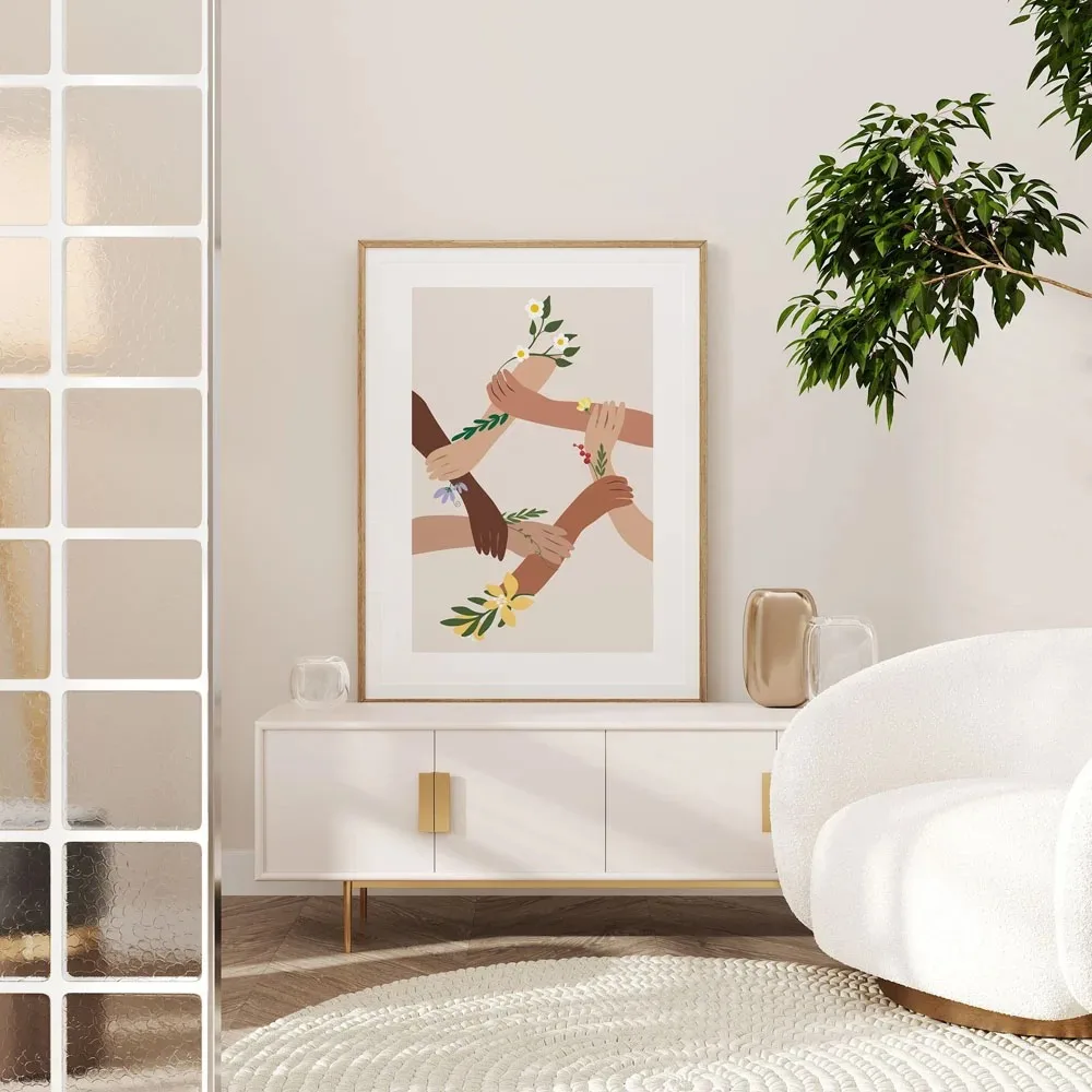 Abstrakte feministische Farbe  – Home Decor Y2K Bewertung und Preis
