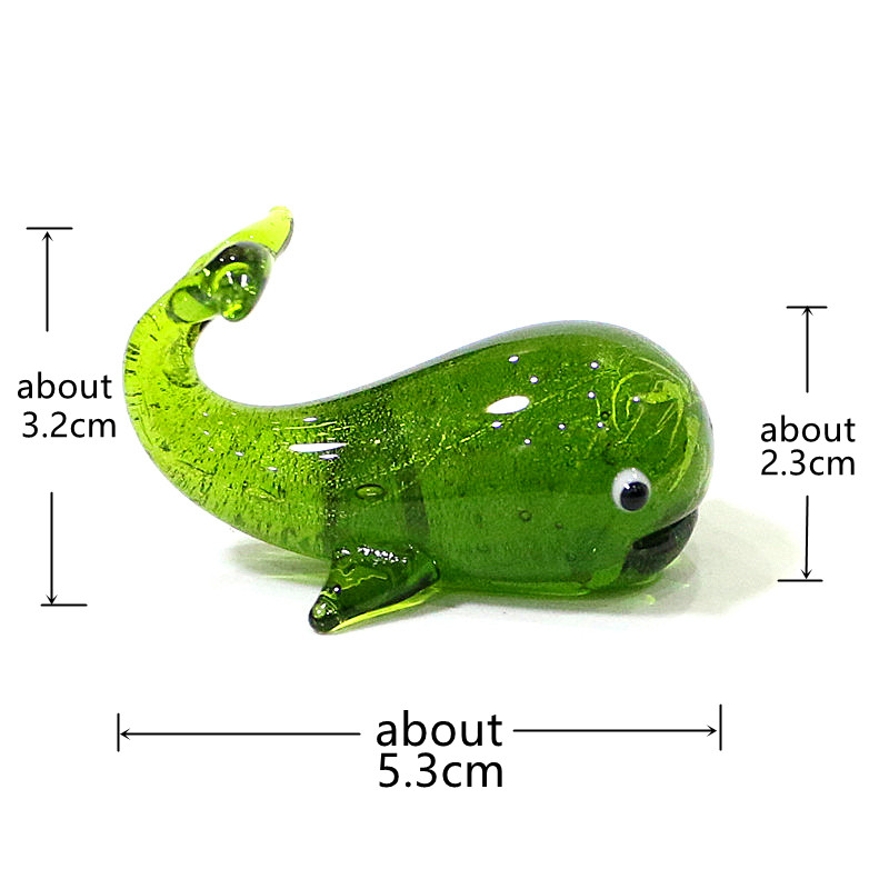 Murano Glas Wal Miniatur Statu – Home Decor Y2K Bewertung und Preis