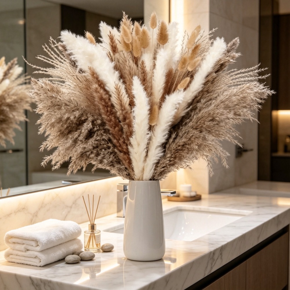 Getrocknete Blumen Braunes Wei – Pampas Grass Decor Bewertung und Preis