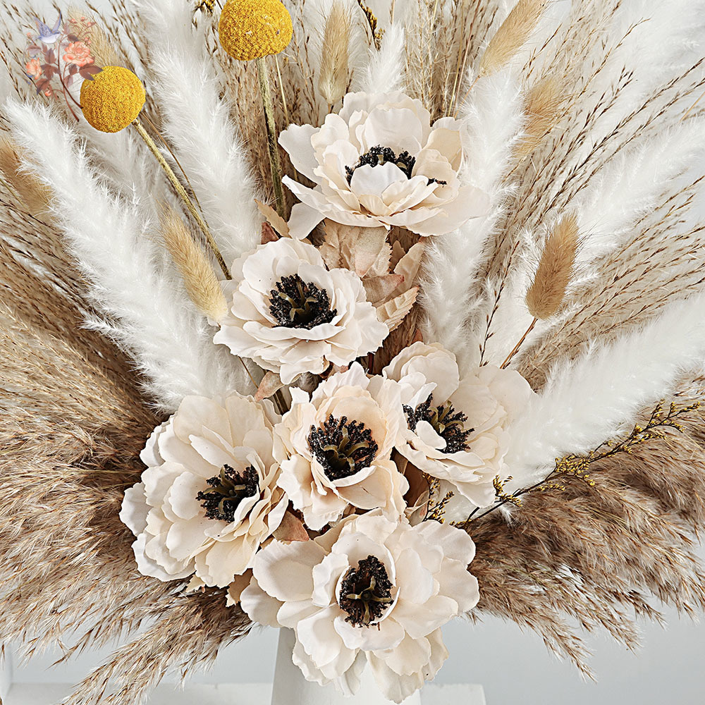 55 Stück künstlicher Blumenstr – Pampas Grass Decor Bewertung und Preis