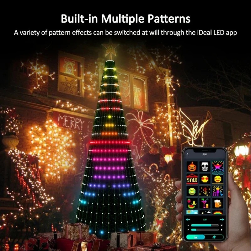 Weihnachtsstern-Baumbeleuchtun – Home Decor Free App Bewertung und Preis