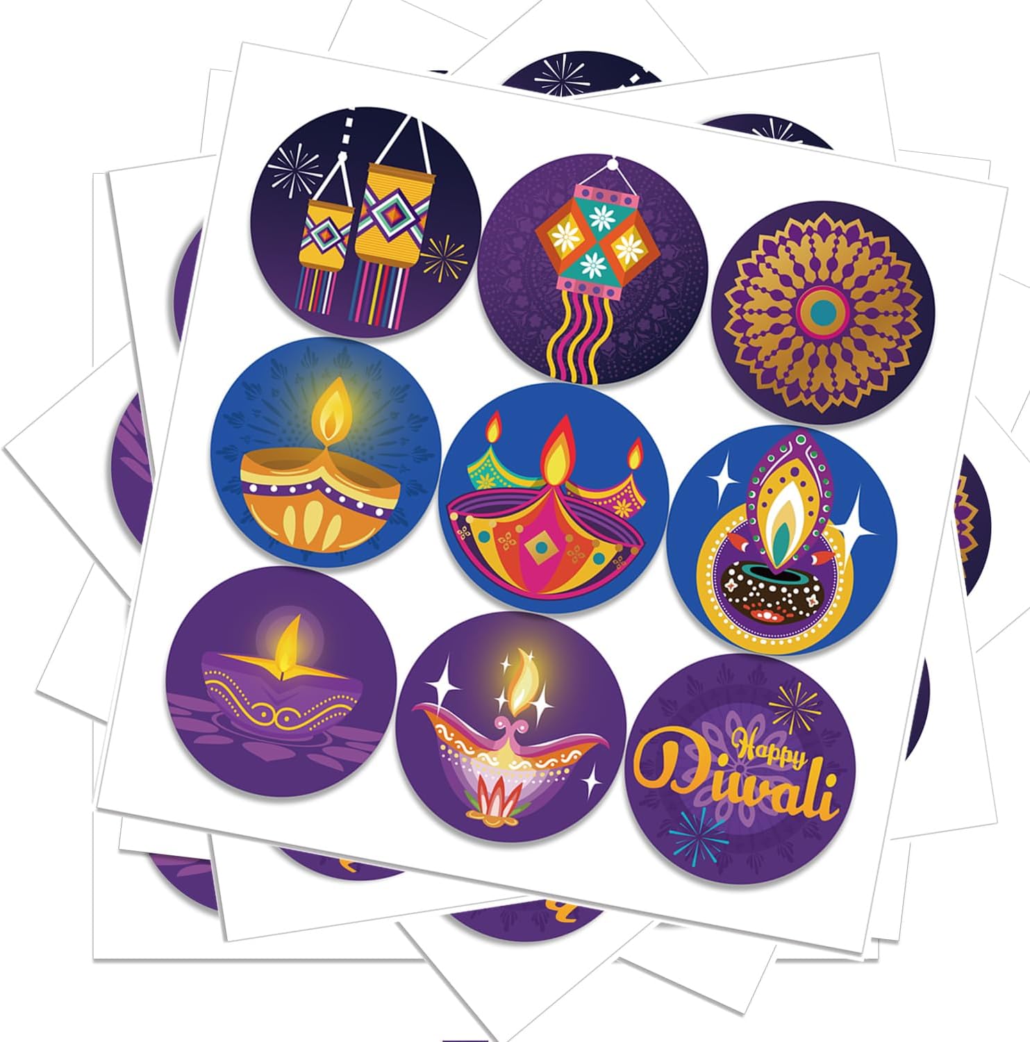 Happy Diwali Aufkleber indisch – Home Decor Indonesia Bewertung und Preis