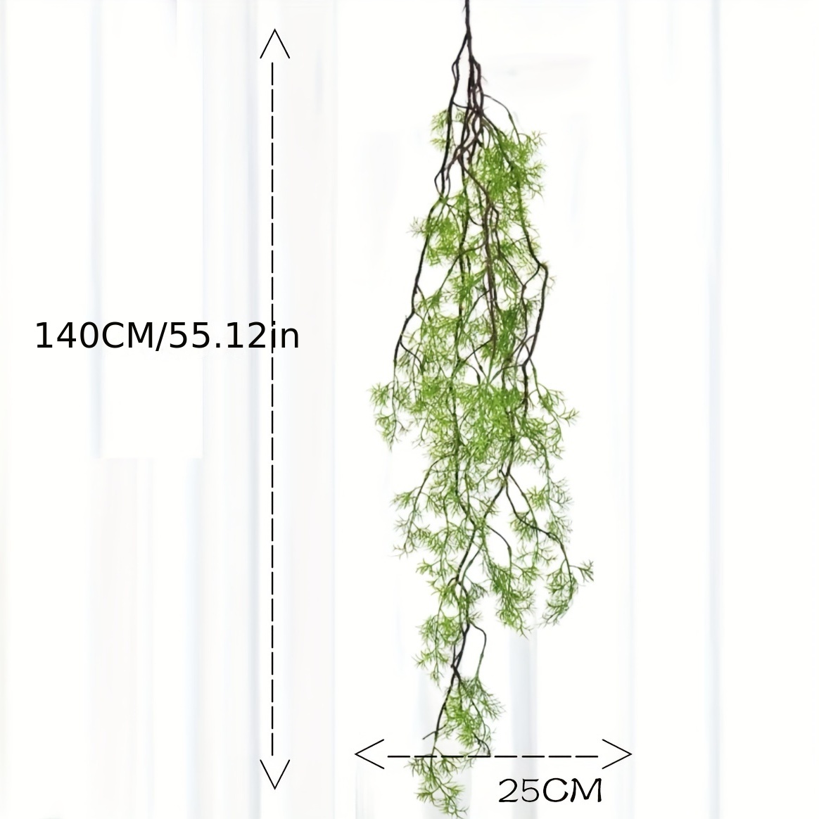 1 Stück, 140 cm künstliche Ran – Rattan Plant Basket Bewertung und Preis