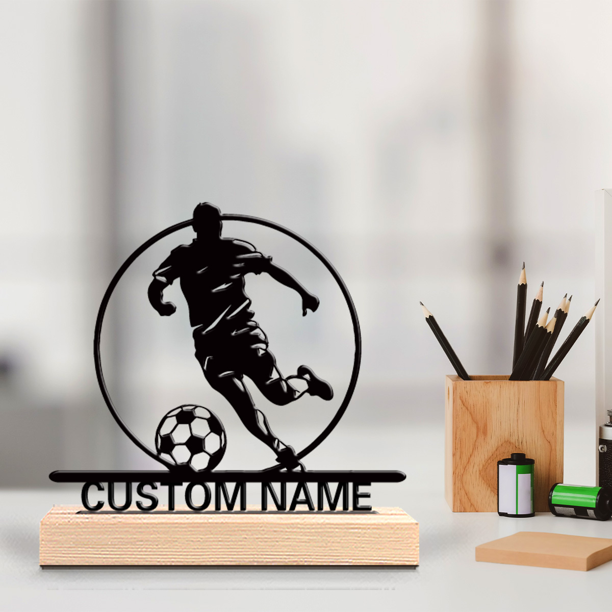 Personalisierte Fußballspieler – Home Decor Theme Bewertung und Preis