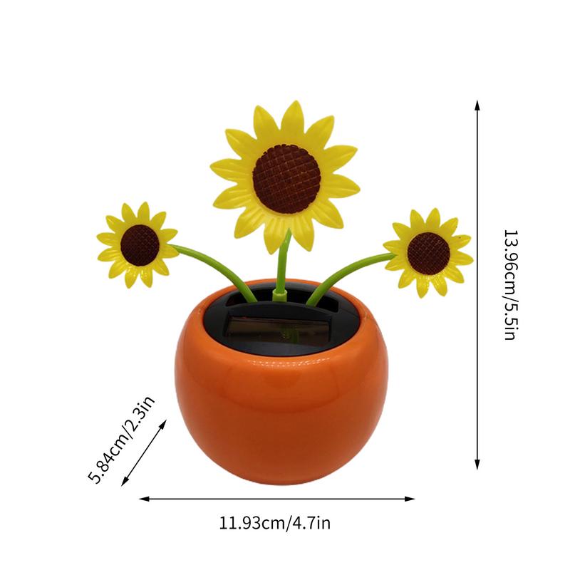 Solarbetriebene tanzende Blume – Home Decor Za Bewertung und Preis