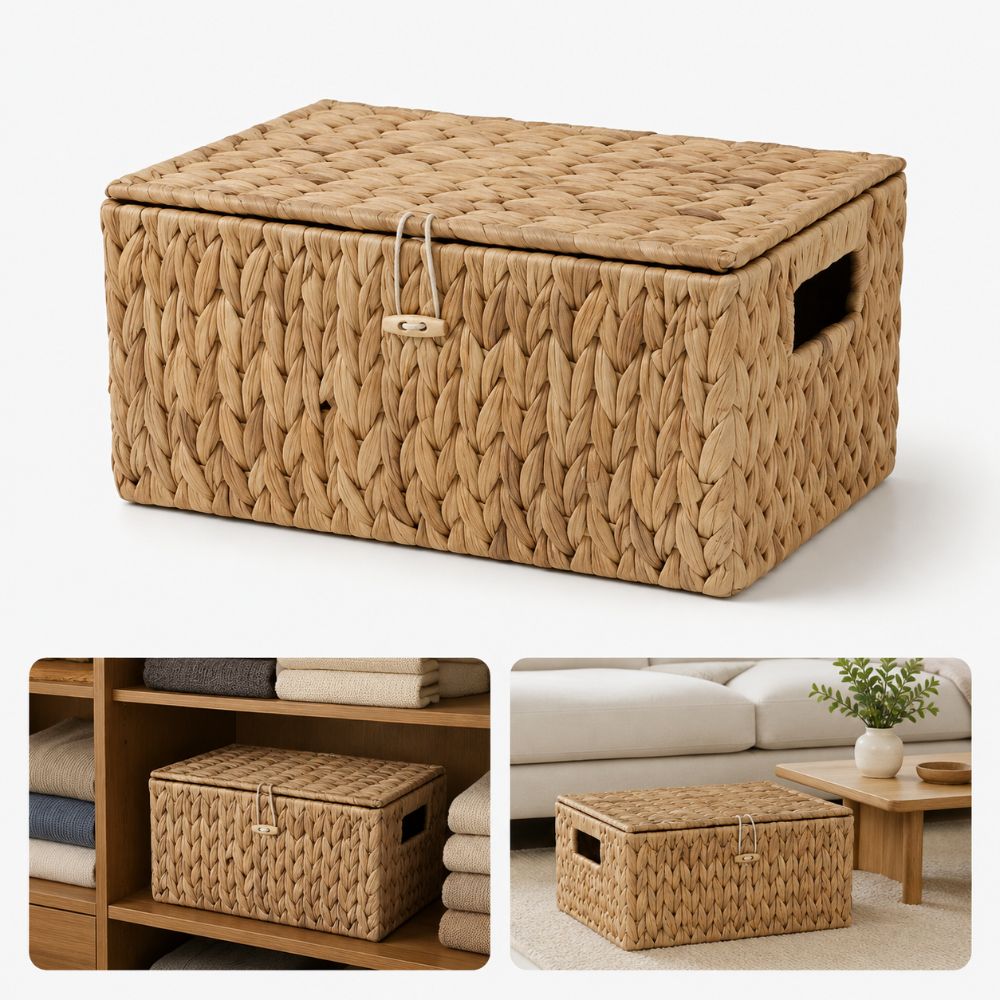 Wasserhyazinthen-Weidenkorb Re – Rattan Plant Basket Bewertung und Preis