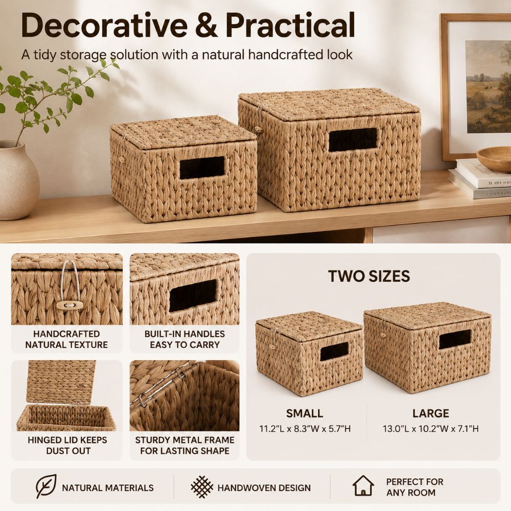 Wasserhyazinthen-Weidenkorb Re – Rattan Plant Basket Bewertung und Preis
