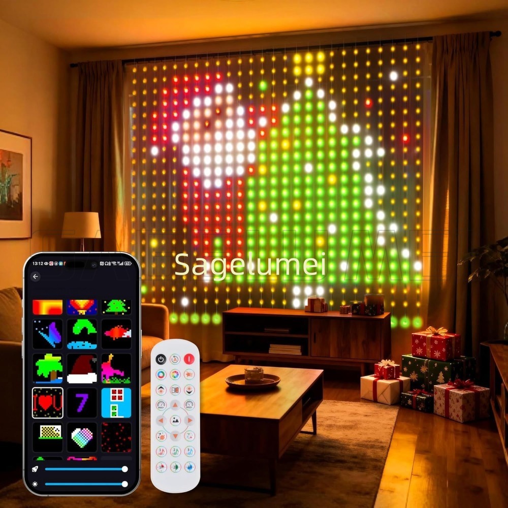 1,6M-3M Smart LED Vorhanglicht – Home Decor Free App Bewertung und Preis