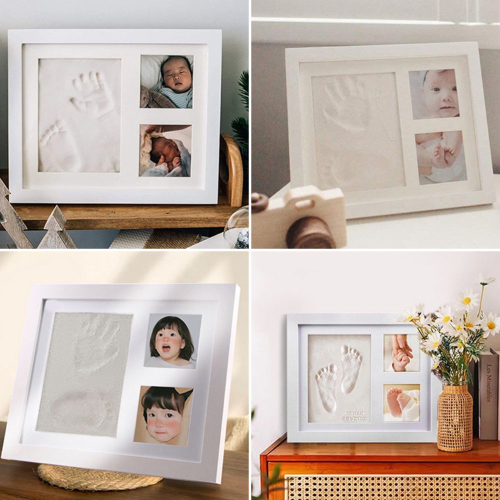 Abdruck-Set für Babyhände und  – Bamboo Photo Frame Bewertung und Preis