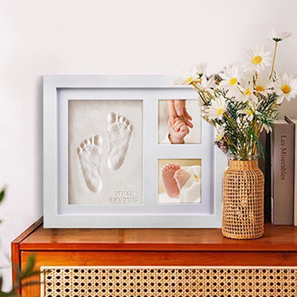 Abdruck-Set für Babyhände und  – Bamboo Photo Frame Bewertung und Preis