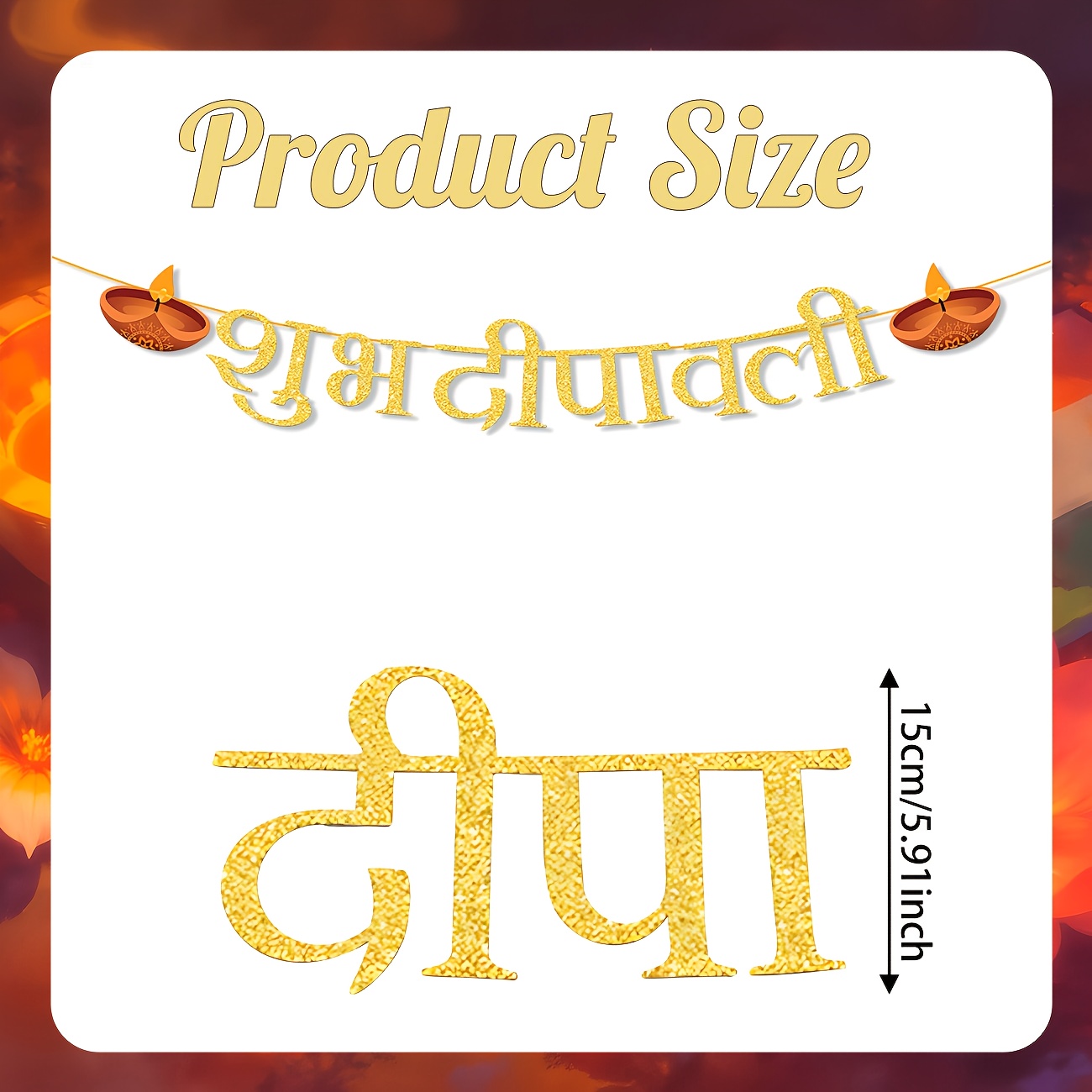 Diwali-Partydekorationen, fröh – Home Decor Indonesia Bewertung und Preis
