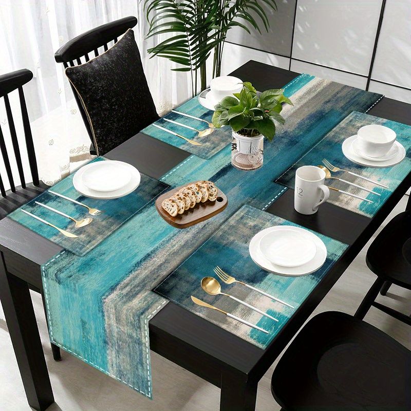 VIKAMA Morandi Abstrakte Tisch – Linen Table Runner Bewertung und Preis