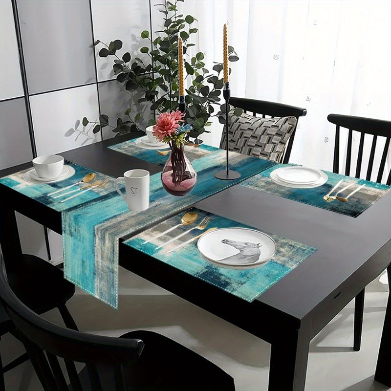 VIKAMA Morandi Abstrakte Tisch – Linen Table Runner Bewertung und Preis