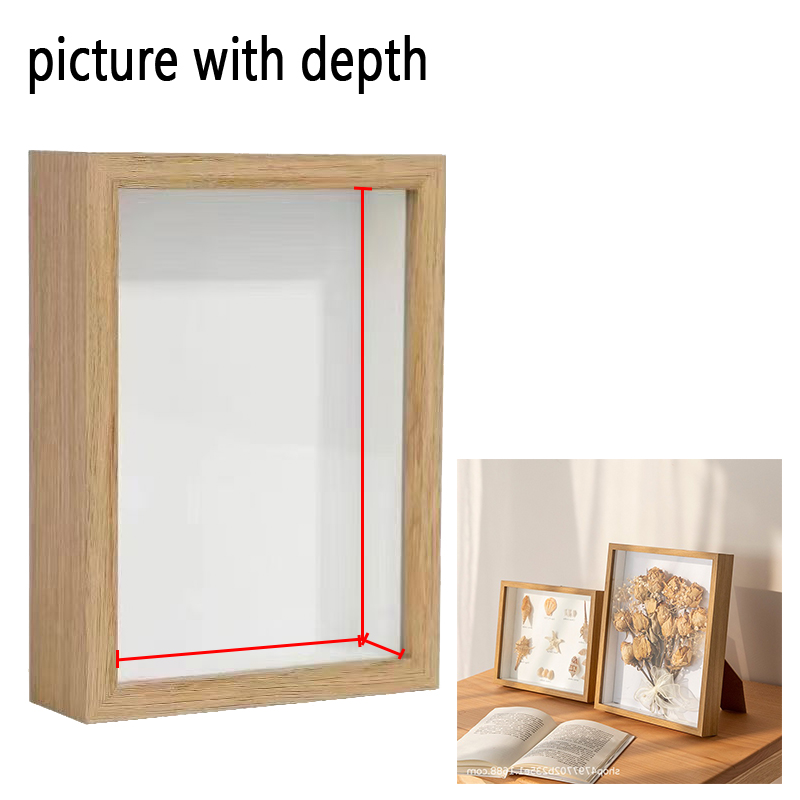 3D Holzbilderrahmen Tiefe 3cm  – Bamboo Photo Frame Bewertung und Preis